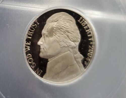 2004 S ICG PF70 DCAM Keelboat Jefferson Nickel 5C Proof - Picture 4 of 4