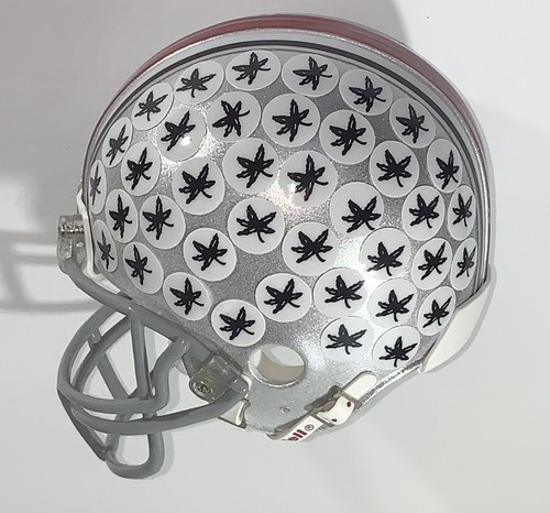 Ted Ginn Antonio Pittman signed Ohio State Mini Helmet Buckeyes football - Picture 4 of 12
