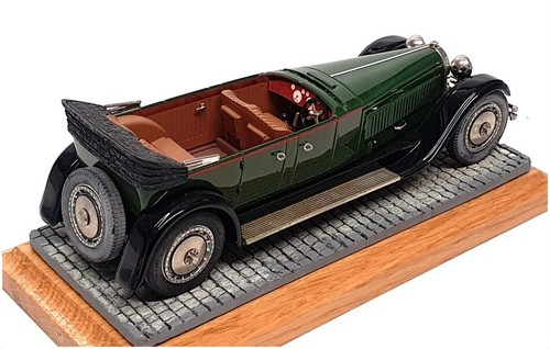 Heco Miniatures 1/43 Scale 377M - 1926 Bugatti Royale Torpedo - Green - Picture 2 of 5
