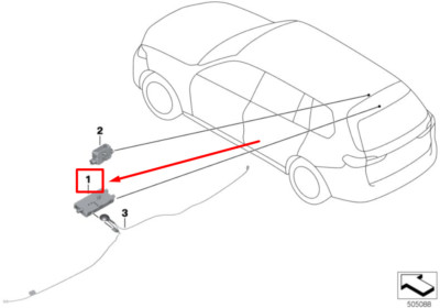 NEU BMW X5 G05 ANTENNENVERSTÄRKER 65206839348 6839348 ORIGINAL | eBay
