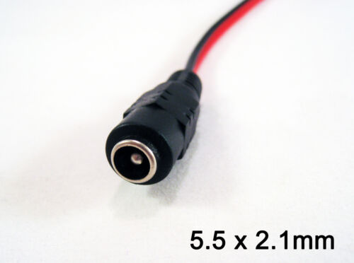 Conector de CC hembra 10" 12V 5A 5,5x2,1 mm se adapta al adaptador sermos ANDERSON POWERPOLE - Imagen 3 de 4