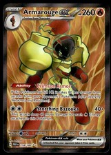 Pokemon TCG SV04: Paradox Rift #218/182 Armarouge ex NM