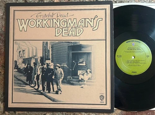 THE GRATEFUL DEAD~WORKINGMAN'S DEAD~1970 1ST PRESS GREEN US WARNER BROTHERS~NM-