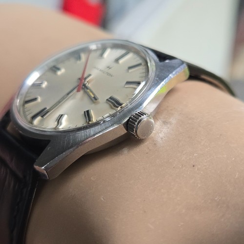 1972 Hamilton Sea Breeze III 688018-3 men's manual wind watch cal.H61 vintage - Picture 12 of 20