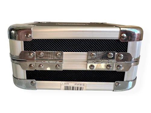 Leitz abschließbares Flightcase CD DVD Geldbörse mit Schlüssel Schultergurt für 32 Discs - Bild 8 von 24