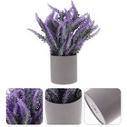 1PC Emulated Eucalyptus Bonsai Decor Lifelike Tabletop Flowerpot Decor