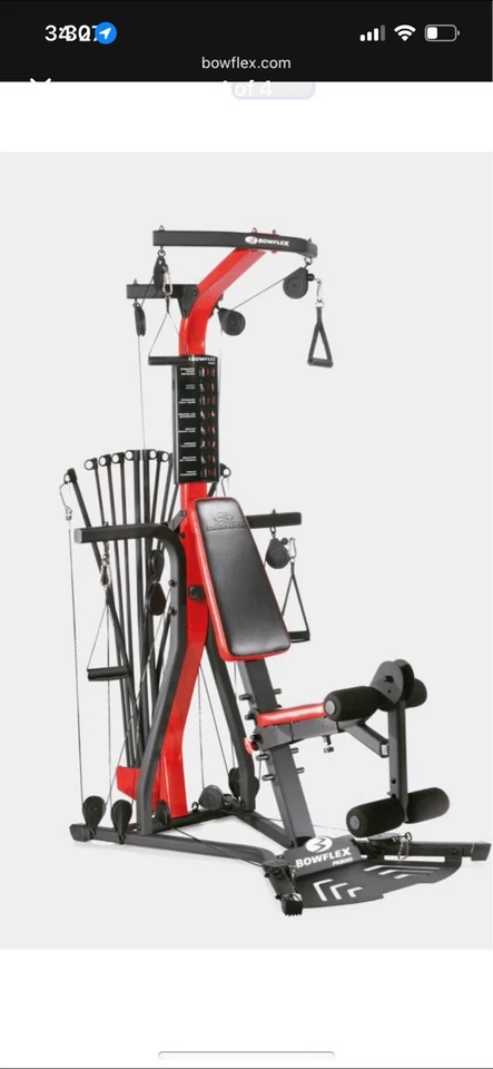 Equipo de gimnasio en casa Bowflex PR3000 con varillas eléctricas Foto 4 de 4