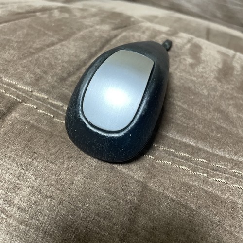 2004-2012 VOLVO S40 V50 C30 C70 TWO TONE CHARCOAL LEATHER SHIFT KNOB 30759052 - Picture 5 of 5