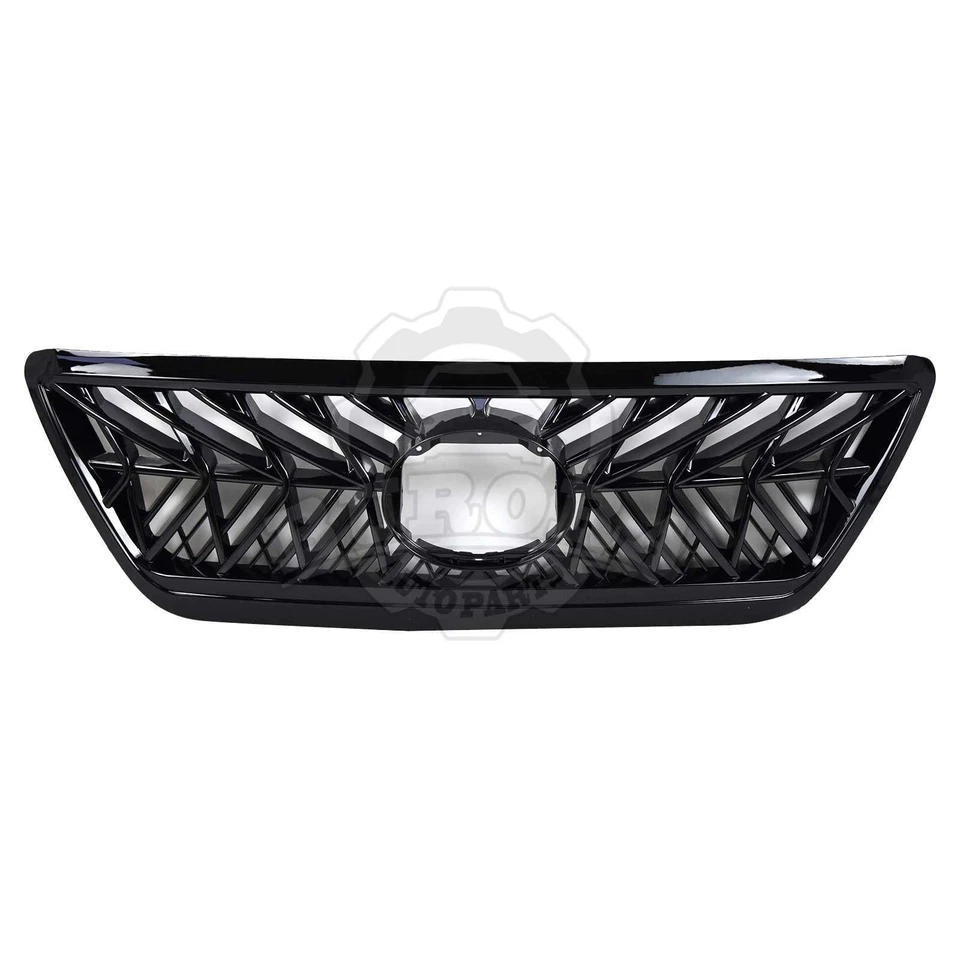 Parrilla delantera superior negra brillante estilo F-Sport EE. UU. para Lexus Gx470 2003-2009 Foto 2 de 4