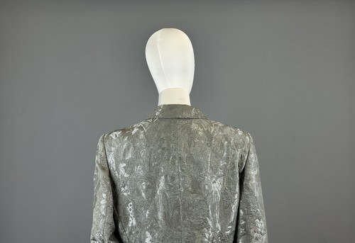 ESCADA Margaretha Ley Vintage Silk Floral Embroidered Blazer Jacket Size Size 40 - Picture 7 of 13