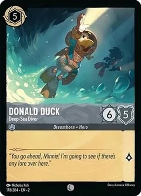Donald Duck - Deep-Sea Diver Deep-Sea Diver~178/204~English~NM~Rise of the Flood