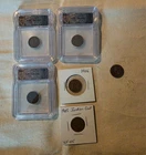Indian head penny lot 1863 1901 1905 1906