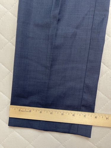 Tommy Hilfiger Pants Mens 32x30 Blue Tyler Flex Modern Fit Stretch Dress Slacks - Picture 4 of 12