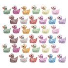  120 Pcs Dollhouse Tiny Animal Figures Fairy Garden Miniature Ducks