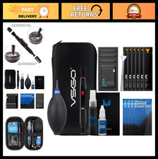 Full Frame Sensor Cleaning Kit for DSLR Cameras - Swabs, Lens Pen, Air Blower