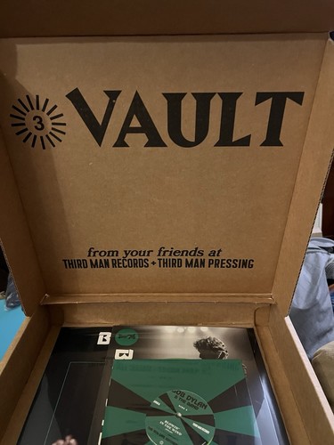 THIRD MAN VAULT 61 Bob Dylan 1974 Missing Songs From Before The Flood 3LP Green - Picture 2 of 3
