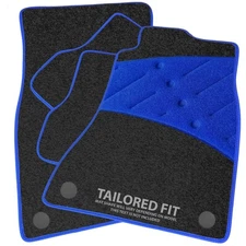 To fit Ford Transit Custom [TWIN PASSENGER] 2013+ Auto Charcoal Car Mats [BFW]