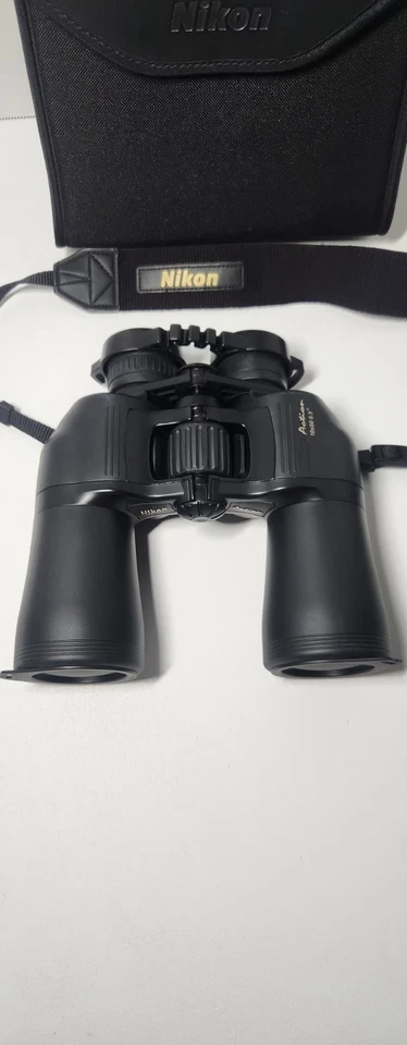 NIKON Action 10x50 Wide Angle Binoculars 6.5° Porro Prism Made in Japan MIJ... - Image 2 of 4