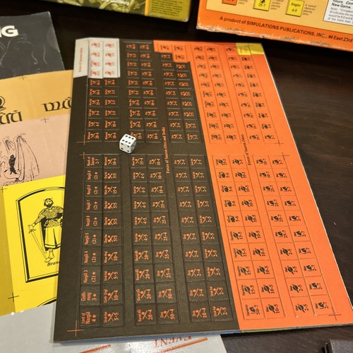 War Of The Ring Game SPI 1977 Designer's Edition Tolkien LOTR Unpunched Complete - Picture 7 of 24
