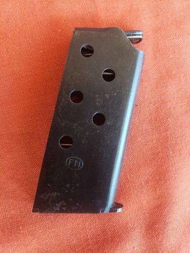 Original FN Baby Browning 25 ACP Auto .25 Caliber Magazine 6 Round