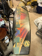 Vintage HyperLite Pro Wakeboard 145cm HO Hyper Lite Wake Board Multi-Color Board