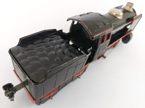 O Gauge MARKLIN No. 889 0-4-0 Locomotive & Tender - 3 Rail Electric with Lamp - Picture 9 of 16