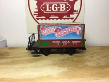 LGB 94505 Christmas Gondola Container Car LQQKIE