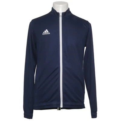Adidas, Trainingsjacke, Herren, Größe: M, Blau, Polyester, Einfarbig #VEk - Bild 1 von 4