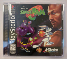 Space Jam Acclaim Sony Playstation 1 PS1 EX+NM condition CIB + reg card