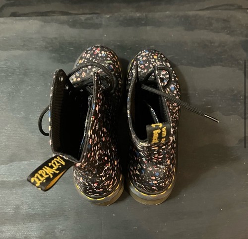 Dr. Martens Kampfstiefel Damengröße 8 Page Courtney Blumenmuster JY004 Doc sehr guter Zustand - Bild 6 von 8