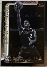 2025-26 KAWHI LEONARD Topps Blackout Foil #142 /99