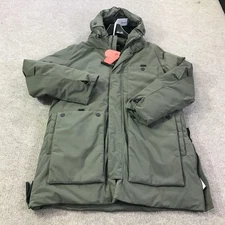 The Arrivals Jacket Mens Small Military Green Expedition Parka Hooded Coat