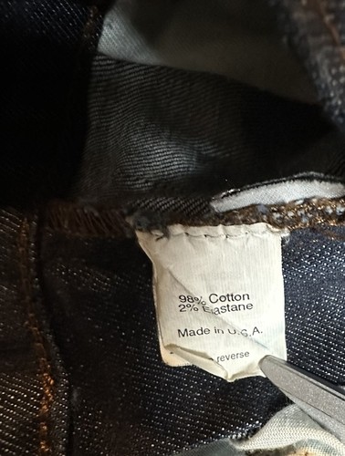 J Crew High-Heel Flare Dark Wash Denim Jeans Damengröße 31 x 32 hergestellt in den USA - Bild 7 von 10