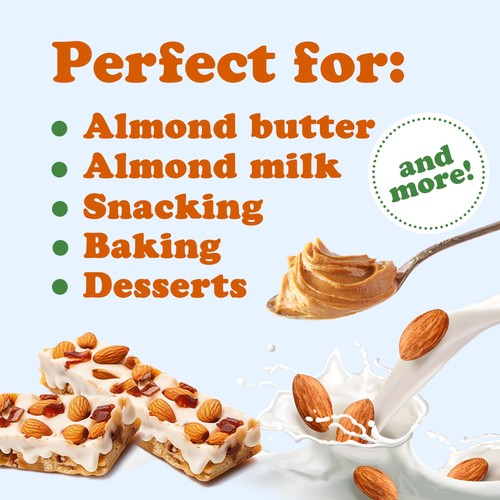 Organic California Almonds – Non-GMO, Kosher, Raw, Vegan - by Food To Live - Picture 8 of 66