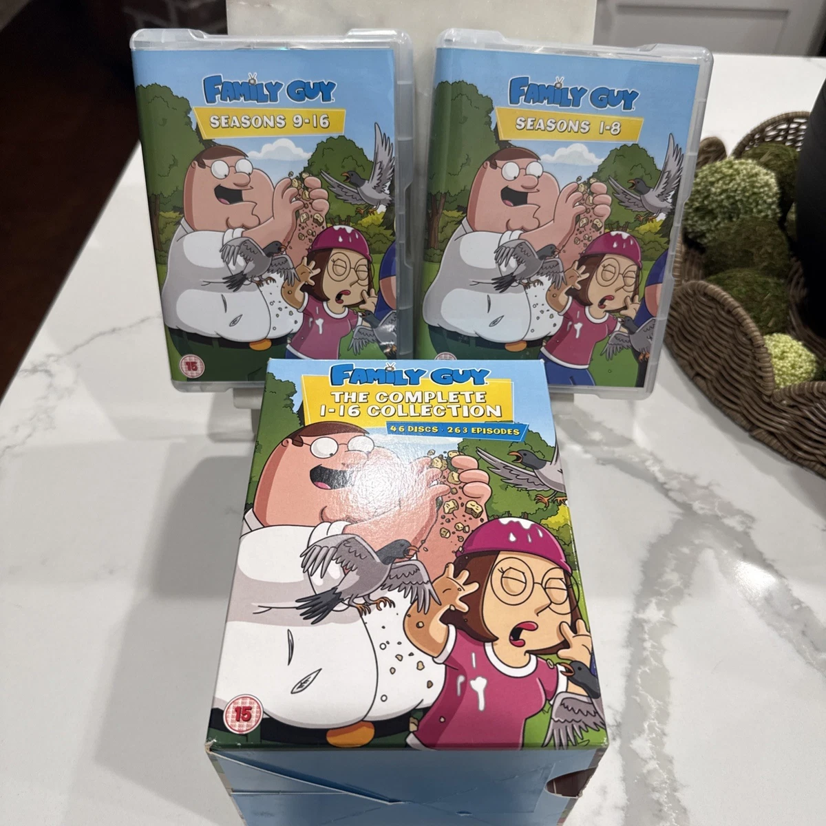 Family Guy Complete Series Box Set DVDs & Blu-ray Discs for sale