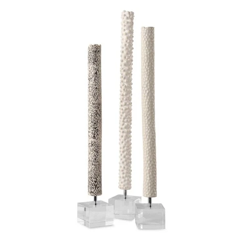Uttermost - Sculptures, S/3 - Accessories - Makira - 28.75 inch Cylindrical (Set - Picture 1 of 4