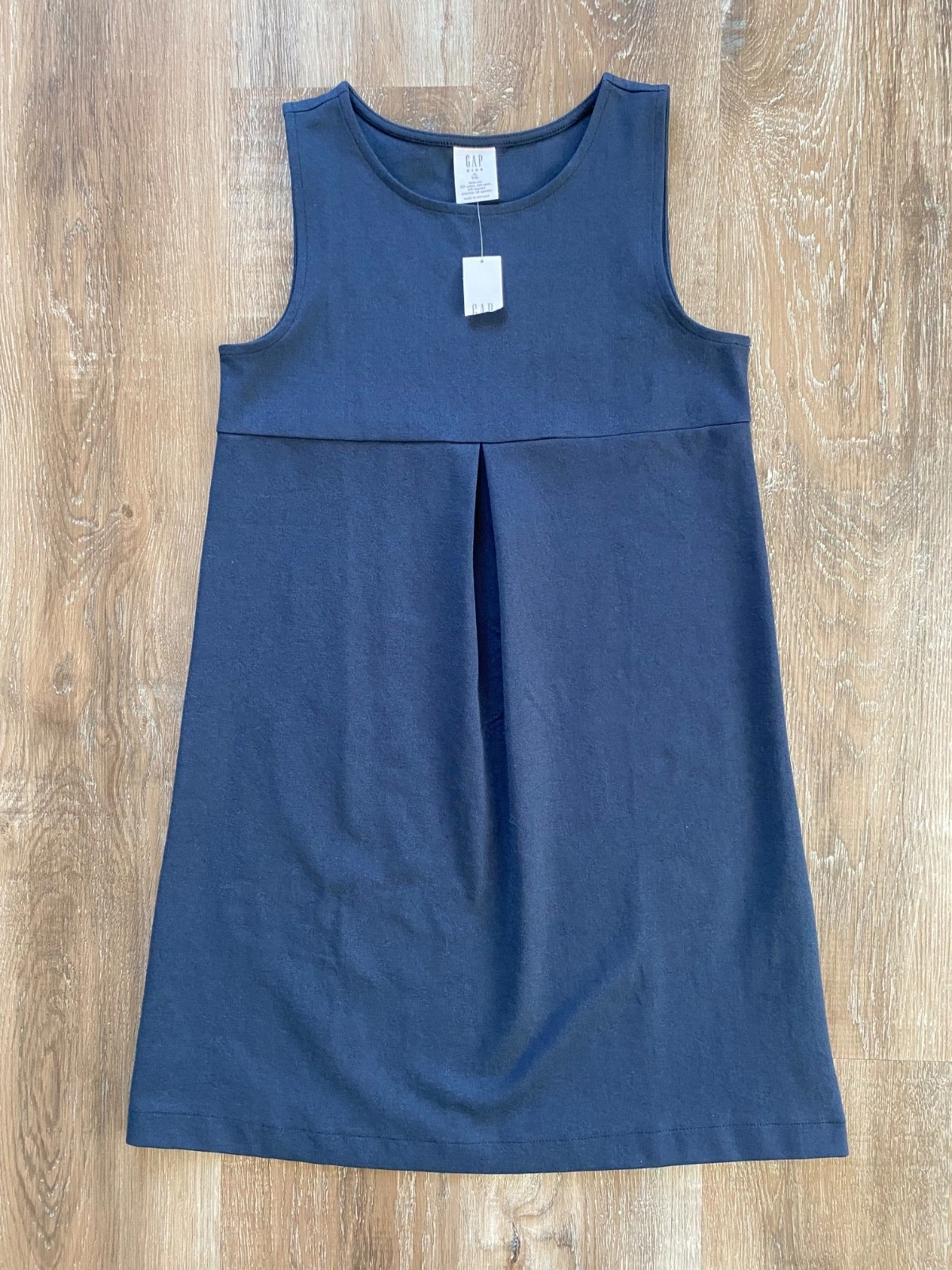 GAP Kids ~NEW~ Navy Blue Shift Jumper Dress~Girl's Size XL (12)~Sleeveless~NWT