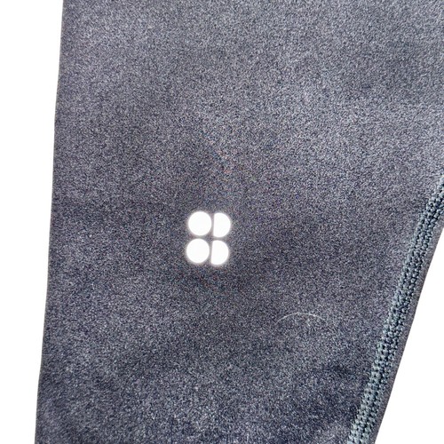 Sweaty Betty Power 7/8 Workout Leggings Women's Size M Gray Mid Rise Zip Pocket - Picture 4 of 6