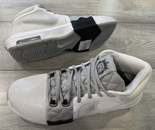 Nike LeBron Witness VIII 8 White/Smoke/Black/Grey Mens Trainers UK 11  EUR 46
