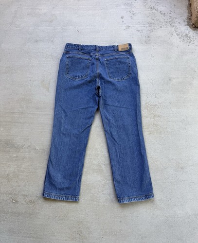 Duluth Trading Jeans Mens 38x30 Blue Ballroom Flex Denim Pants Stretch Workwear - Picture 5 of 14