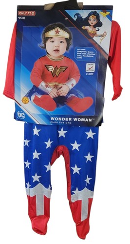 WONDER WOMAN Halloween Costume Infant 6-12 Months NEW