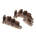 10 PCS Metal Corner Brackets Furniture Connector Convenient Shelf Angle
