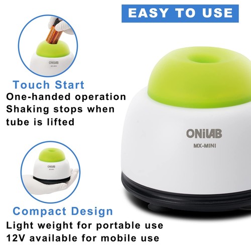 Compact Mini Vortex Mixer for Efficient Lab and Beauty Application - Green - Picture 5 of 9