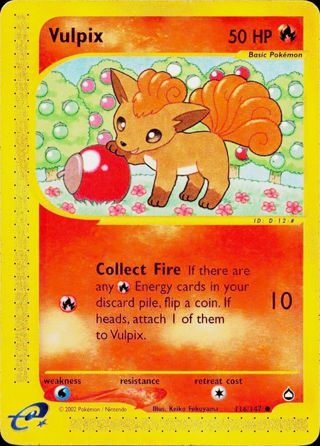 Vulpix #116 (Aquapolis (2003))