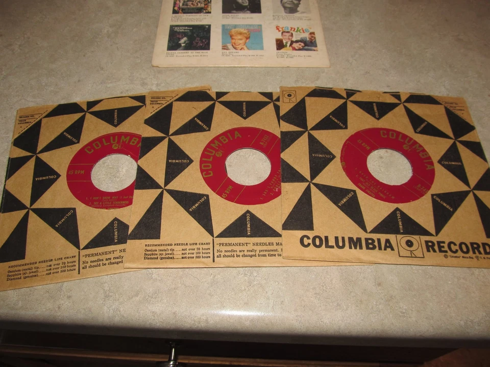 FRANK SINATRA- THE VOICE - 3 - 45RPM 7” EPs COLUMBIA B-7431-32-33 1955 Foto 3 de 4