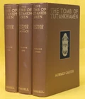 HOWARD CARTER,THE TOMB OF TUT-ANKH-AMEN,EGYPT,3 VOLUMES,ILLUSTRATED,1927-33,EXCELLENT