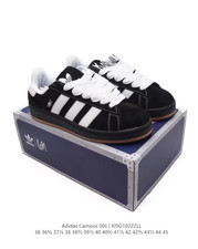 New adidas IG0792 Korn Originals Campus'00s Black White Gum - Unisex