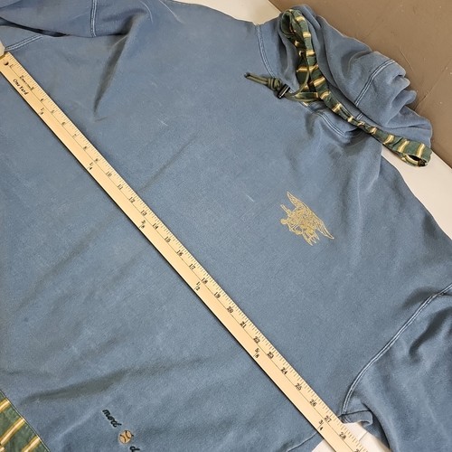 Vintage MOD O’ DOC US Navy Seals Graphic Hoodie Distressed Oversized XL MEN'S - Picture 11 of 15