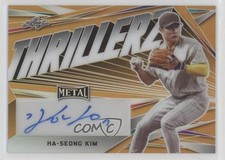 2022 Leaf Metal Thrillerz Gold Prismatic 1/1 Ha-Seong Kim #TH-HSK Auto 1cc7