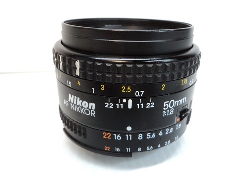 Nikon 50mm f/1.8 Nikkor AF Lens for Nikon SLRs/DSLRs - Picture 3 of 5